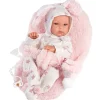 Poupée Llorens 35 cm - Bimba avec siège bébé
