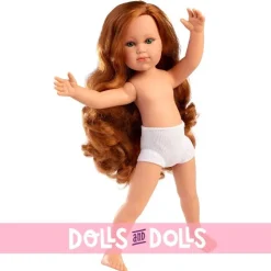 Poupée Llorens 42 cm - Emma multipositionnable sans vêtements