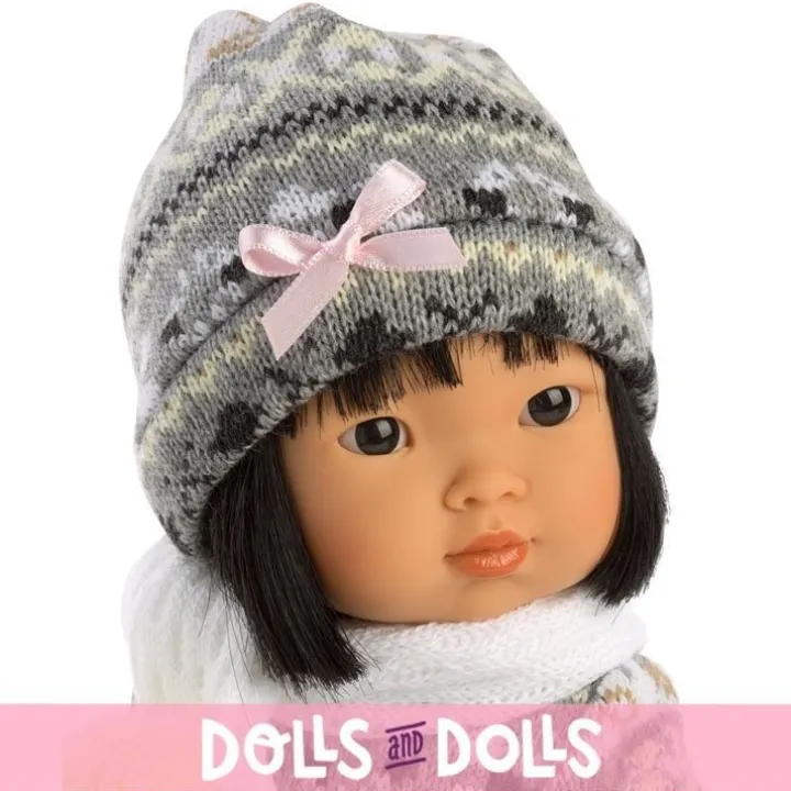 Poupée Llorens 28 cm - Lu asiatique