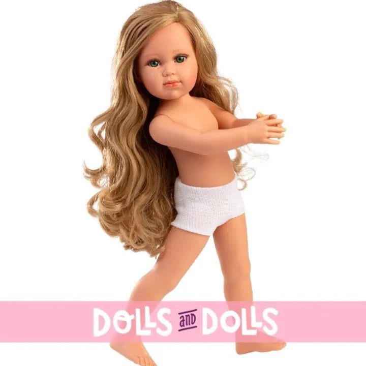 Poupée Llorens 42 cm - Megan multipositionnable sans vêtements
