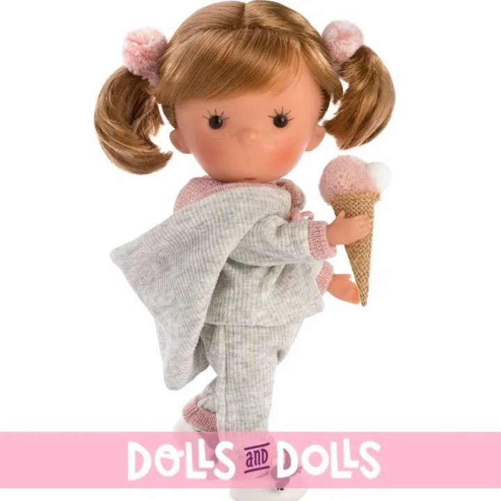Poupée Llorens 26 cm - Miss Minis - Miss Pisi Rose