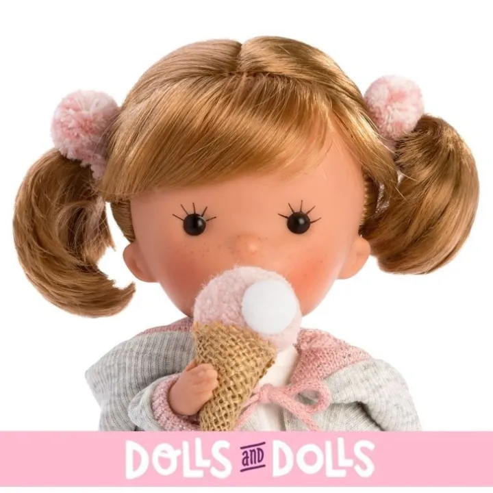 Poupée Llorens 26 cm - Miss Minis - Miss Pisi Rose