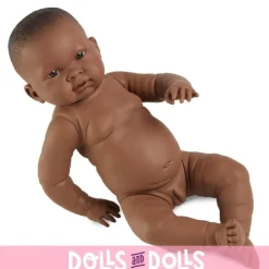 Poupée Llorens 45 cm - Nene Afro-américaine sans vêtements