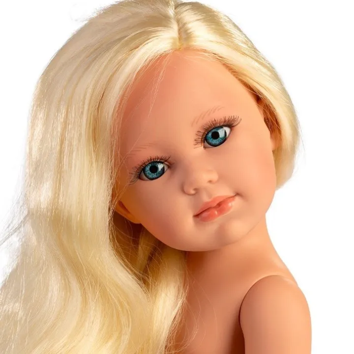 Poupée Llorens 42 cm - Nicole multipositionnable sans vêtements