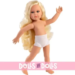 Poupée Llorens 42 cm - Nicole multipositionnable sans vêtements