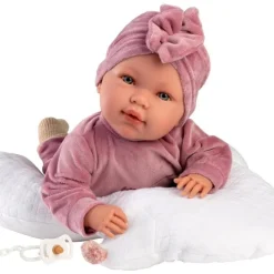 Poupée Llorens 40 cm - Nouveau-né Abril crybaby avec rembourrage