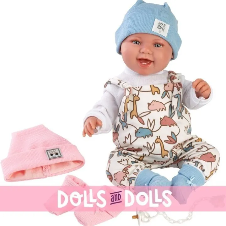 Poupée Llorens 44 cm - Nouveau-né Talo/Tala sourit