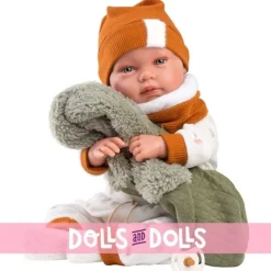 Poupée Llorens 44 cm - Pleurer Newborn Talo