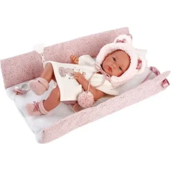 Poupée Llorens 35 cm - Salle de bain Bimba avec table à langer