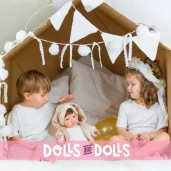 Poupée Marina & Pau 45 cm - Nouveau-né Ane Mousseline