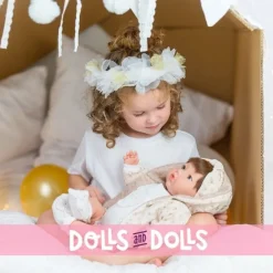 Poupée Marina & Pau 45 cm - Nouveau-né Ane Mousseline