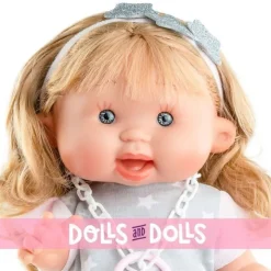 Poupée Marina & Pau 26 cm - Nenotes Party Edition - Gris