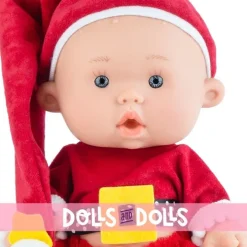 Poupée Marina & Pau 26 cm - Nenotes Christmas Edition - Fille du Père Noël