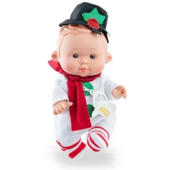 Poupée Marina & Pau 26 cm - Nenotes Christmas Edition - Bonhomme de neige