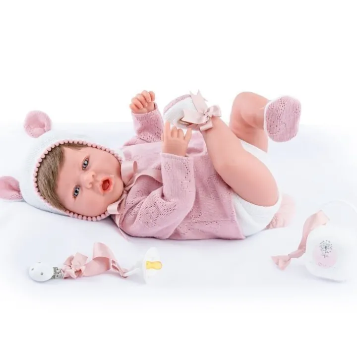 Poupée Marina & Pau 45 cm - Nouveau-né Martina Teddy