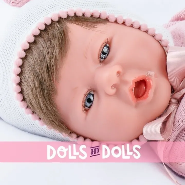 Poupée Marina & Pau 45 cm - Nouveau-né Martina Teddy