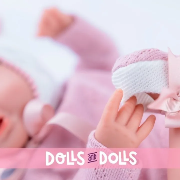 Poupée Marina & Pau 45 cm - Nouveau-né Martina Teddy