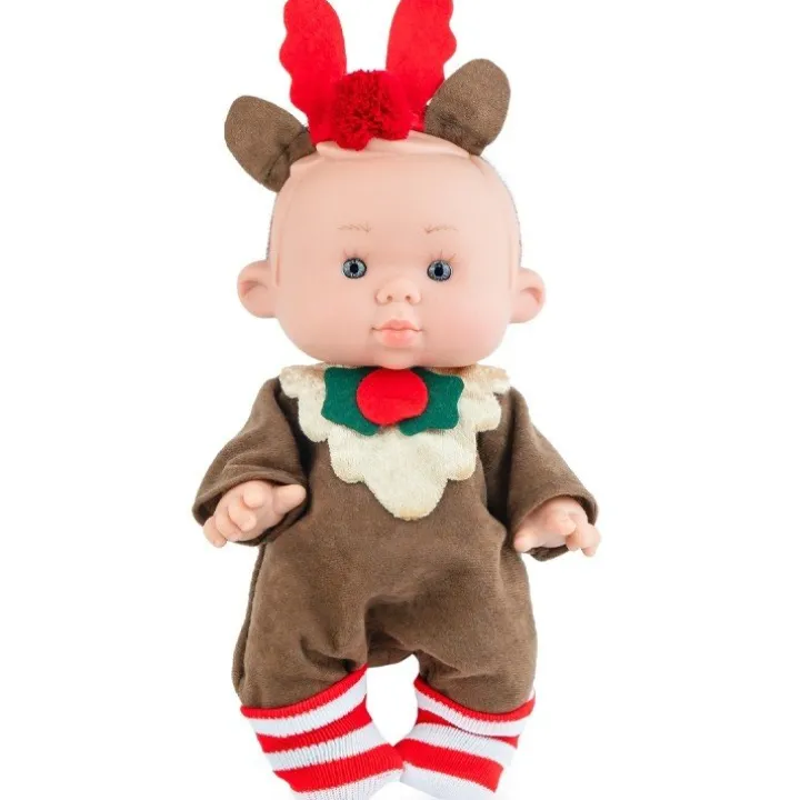 Poupée Marina & Pau 26 cm - Nenotes Christmas Edition - Garçon renne
