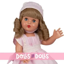 Poupée Mariquita Pérez 50 cm - Avec robe à capuche rose