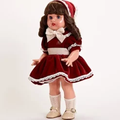Poupée Mariquita Pérez 50 cm - Tenue bourdeos en velours