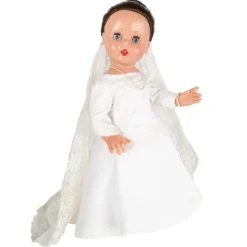 Poupée Mariquita Pérez 50 cm - Série spéciale de mariage (habillée comme une mariée)