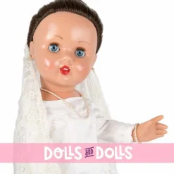 Poupée Mariquita Pérez 50 cm - Série spéciale de mariage (habillée comme une mariée)