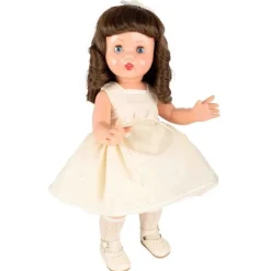 Poupée Mariquita Pérez 50 cm - Robe beige