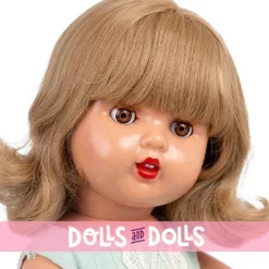 Poupée Mariquita Pérez 50 cm - Robe verte et beige