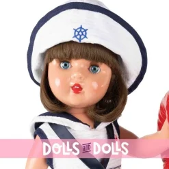 Poupée Mariquita Pérez 50 cm - Sailor avec caoutchouc gonflable