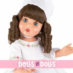 Poupée Mariquita Pérez 50 cm - Avec robe blanche