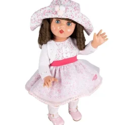 Poupée Mariquita Pérez 50 cm - Avec robe à fleurs roses