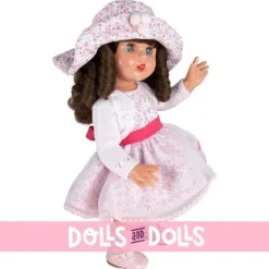 Poupée Mariquita Pérez 50 cm - Avec robe à fleurs roses