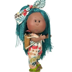 Poupée Nines d'Onil 23 cm - Little Mia Printemps Bleu