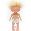Poupée Nines d'Onil 23 cm - Little Mio aux cheveux blonds bouclés - Sans vêtements