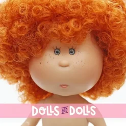 Poupée Nines d'Onil 23 cm - Little Mia aux cheveux roux bouclés - Sans vêtements