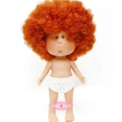 Poupée Nines d'Onil 23 cm - Little Mia aux cheveux roux bouclés - Sans vêtements