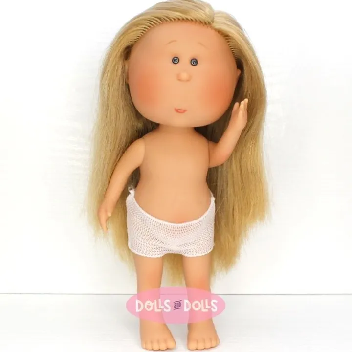 Poupée Nines d'Onil 30 cm - Mia blonde - Sans vêtements