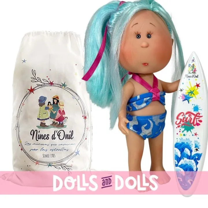 Poupée Nines d'Onil 30 cm - Mia Summer Bleu