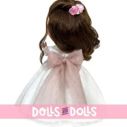 Poupée Nines d'Onil 30 cm - Mia communion brune