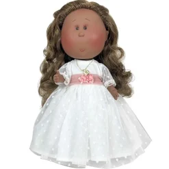 Poupée Nines d'Onil 30 cm - Mia Communion afro-américaine