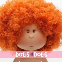 Poupée Nines d'Onil 30 cm - Mia rousse aux cheveux bouclés - Sans vêtements