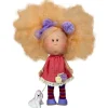 Poupée Nines d'Onil 30 cm - Mia Corail avec mascotte