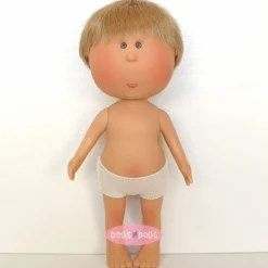 Poupée Nines d'Onil 30 cm - Mio blonde aux cheveux raides - Sans vêtements