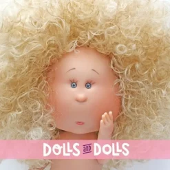 Poupée Nines d'Onil 30 cm - Mia aux cheveux blonds bouclés - Sans vêtements