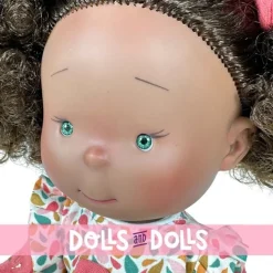 Poupée Nines d'Onil 30 cm - Pippa Champ avec robe fuchsia