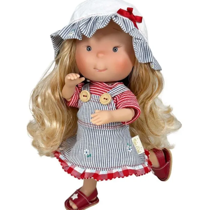 Poupée Nines d'Onil 30 cm - Pippa ARTICULÉE marin