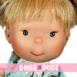 Poupée Nines d'Onil 30 cm - Pippa Menthe avec animal de compagnie