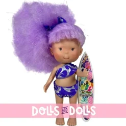 Poupée Nines d'Onil 30 cm - Pippa Summer aux cheveux lilas