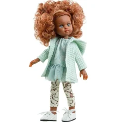Poupée Paola Reina 32 cm - Las Amigas Funky - Nora avec tenue verte