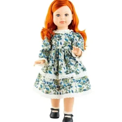 Poupée Paola Reina 60 cm - Las Reinas - Sandra en robe bleue à fleurs